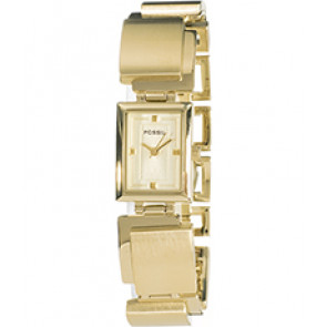 Uhrenarmband Fossil ES2117 Rostfreier Stahl Vergoldet 18mm