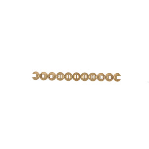 Fossil Uhrenarmband ES-3011 Stahl Gold (Rosa) 24mm 
