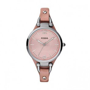 Uhrenarmband Fossil ES3076 Leder Braun 8mm