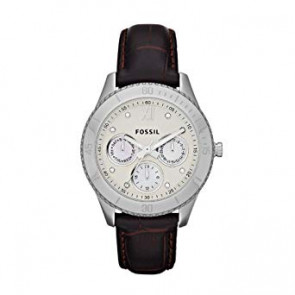 Uhrenarmband Fossil ES3103 Leder Braun