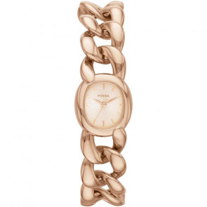 Uhrenarmband Fossil ES3459 Rostfreier Stahl Rosé 7mm