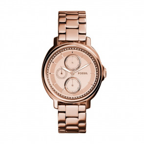 Uhrenarmband Fossil ES3720 Stahl Rosé 18mm