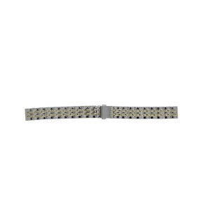 Uhrenarmband Fossil ES3739 Rostfreier Stahl Zweifarbig 14mm