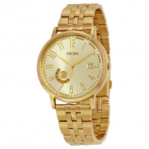 Uhrenarmband Fossil ES3788 Rostfreier Stahl Vergoldet 20mm