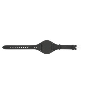 Uhrenarmband Fossil ES3817 Leder Schwarz 18mm