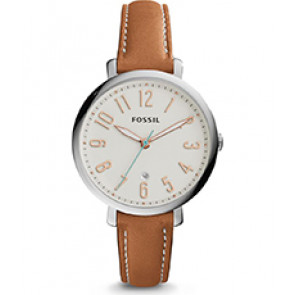 Uhrenarmband Fossil ES3942 Leder Braun 14mm