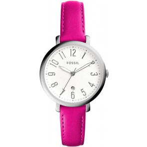 Uhrenarmband Fossil ES4089 Leder Rosa 14mm
