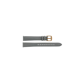 Uhrenarmband Fossil ES4096 Leder Grau 14mm