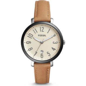 Uhrenarmband Fossil ES4150 Leder Braun 14mm