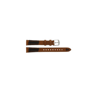 Uhrenarmband Fossil ES4208 Leder Cognac 14mm