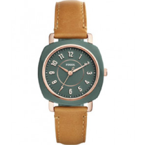 Uhrenarmband Fossil ES4279 Leder Braun 18mm