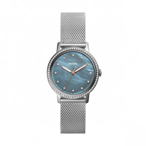 Fossil Uhrenarmband ES4313 Metall Silber 16mm