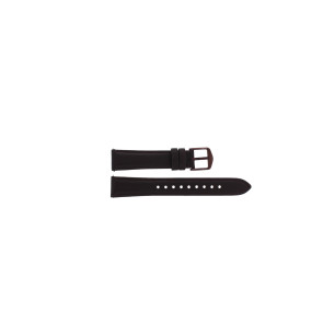 Uhrenarmband Fossil ES4464 Leder Lila 16mm