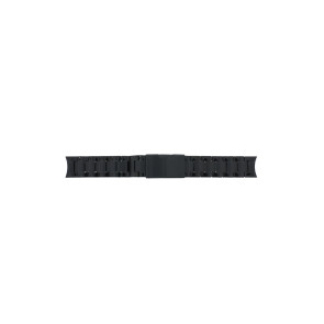 Uhrenarmband Fossil ES4519 Rostfreier Stahl Schwarz 18mm