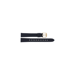 Uhrenarmband Fossil ES4673 Leder Blau 14mm