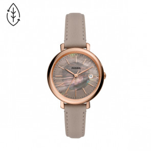 Uhrenarmband Fossil ES5091 Leder Rosa 14mm