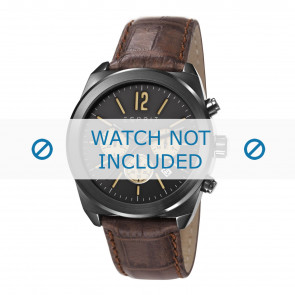 Esprit Uhrenarmband ES107571-003 Leder Braun + standardnähte