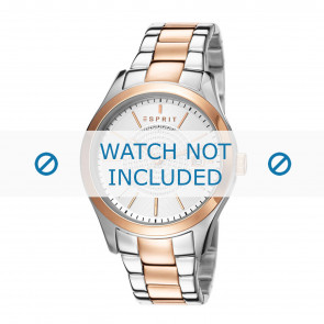 Uhrenarmband Esprit ES107792-003 Stahl Zweifarbig 18mm