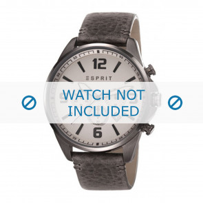 Esprit Uhrenarmband ES108001-003 Leder Grau