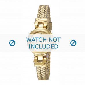 Esprit Uhrenarmband ES107662-003 Leder Gold