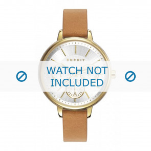 Esprit Uhrenarmband ES108152-004 Leder Hellbraun