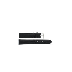 Uhrenarmband Universal F148Z Leder Schwarz 18mm
