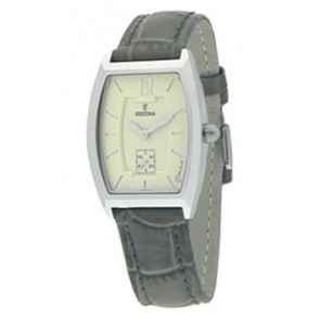 Uhrenarmband Festina F16024-2 Leder Grün 18mm