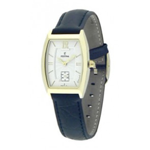 Uhrenarmband Festina F16027-2 Leder Schwarz 16mm