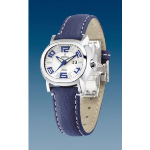 Uhrenarmband Festina F16127-1 Leder Blau 18mm