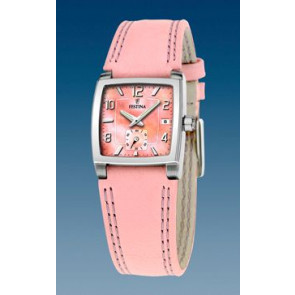 Uhrenarmband Festina F16181-J Leder Rosa