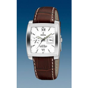 Uhrenarmband Festina F16182-7 / F16182-8 Leder Braun 22mm