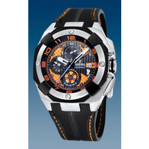Uhrenarmband Festina F16350/5 Kautschuk Schwarz