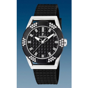 Festina Uhrenarmband F16563-3 Kautschuk Schwarz