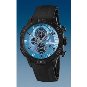Uhrenarmband Festina F16567 Kunststoff Schwarz 22mm