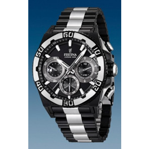 Festina Uhrenarmband F16660 / BA03335 Metall Schwarz