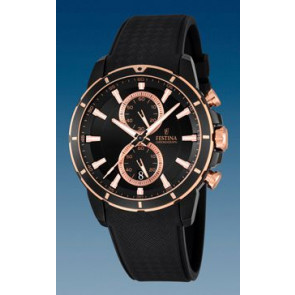 Uhrenarmband Festina F16852-1 Kautschuk Schwarz 22mm