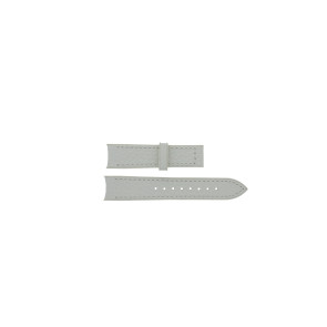 Uhrenarmband Festina F16196-1 / F16180 Leder Weiss 20mm