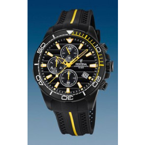 Uhrenarmband Festina F20366-1 Silikon Schwarz