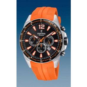 Uhrenarmband Festina F20376-5 Silikon Orange