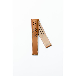 Uhrenarmband Tag Heuer CAW2111 / CW2113 / FC6255 Leder Braun 22mm