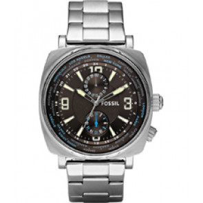 Uhrenarmband Fossil FS4519 Rostfreier Stahl Stahl 22mm