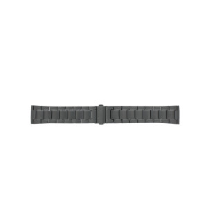 Uhrenarmband Fossil FS4721 Rostfreier Stahl Anthrazitgrau 22mm
