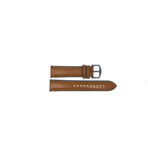 Uhrenarmband Fossil FS5151 Leder Braun 22mm
