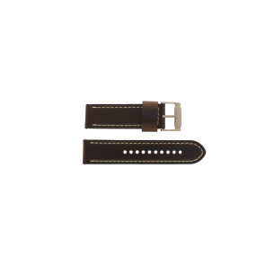 Uhrenarmband Fossil FS5159 Leder Braun 24mm