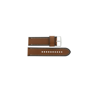 Uhrenarmband Fossil FS5232 / Machine Leder Cognac 24mm
