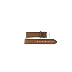Uhrenarmband Fossil FS5304 Leder Cognac 22mm