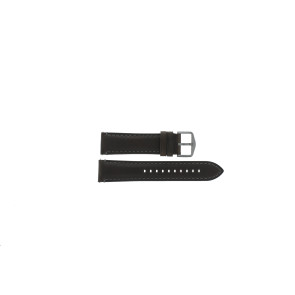 Uhrenarmband Fossil FS5378 Leder Dunkelbraun 22mm