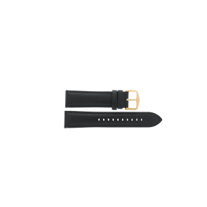 Uhrenarmband Fossil FS5381 / Neutra Leder Schwarz 22mm