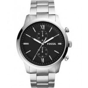 Uhrenarmband Fossil FS5546 Rostfreier Stahl Stahl 24mm