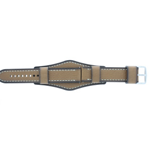 Uhrenarmband Fossil FS5962 Leder Braun 22mm